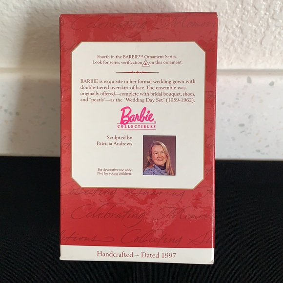 1997 Hallmark Wedding Day Barbie Ornament - Picture 12 of 16